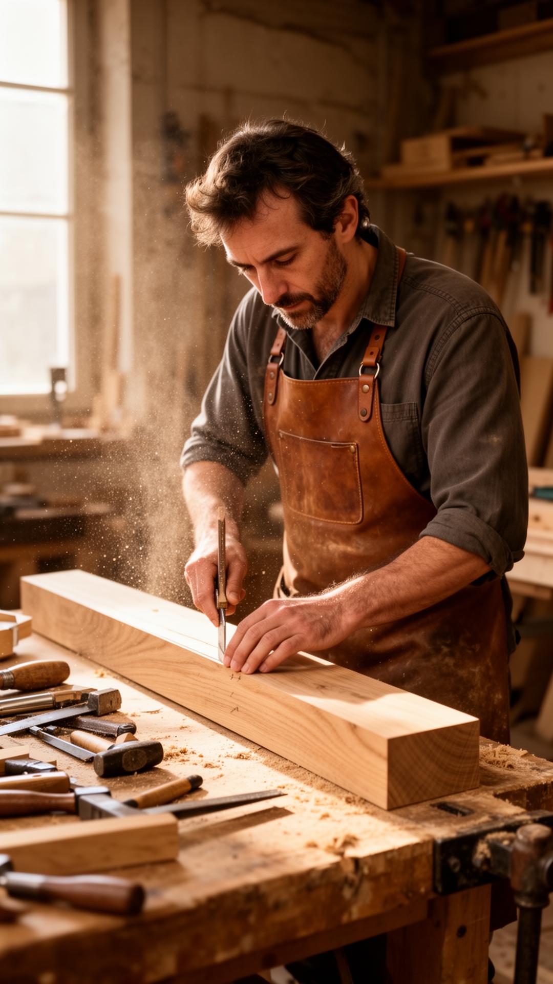 Marc Lebreton, le dernier menuisier d'art de Vertou